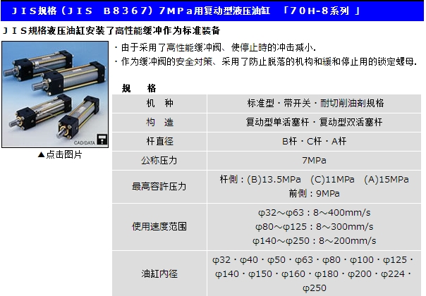 液压油缸